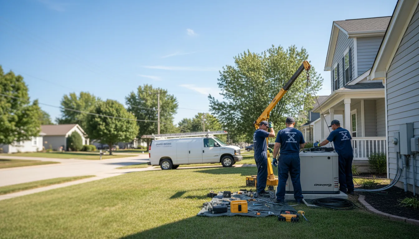 Generator Installation in South Shore, SD near me